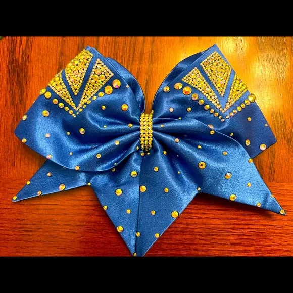Bows of London | Accessories | Blue Bows Of London Satin Bow  display picture 1
